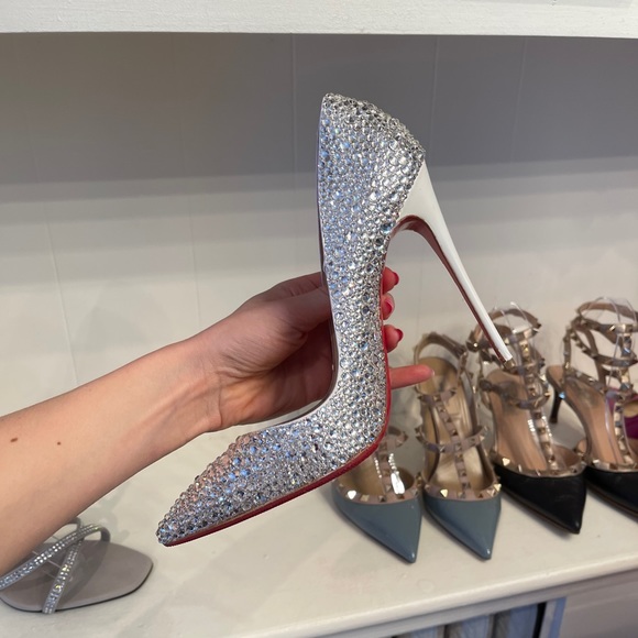 Louboutin pumps so Kate swarovski Custom 1 of 1 - Picture 12 of 16